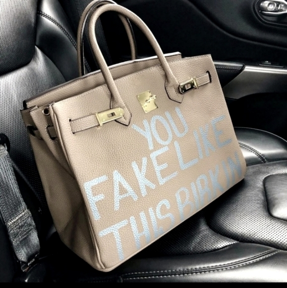 you fake just like this birkin